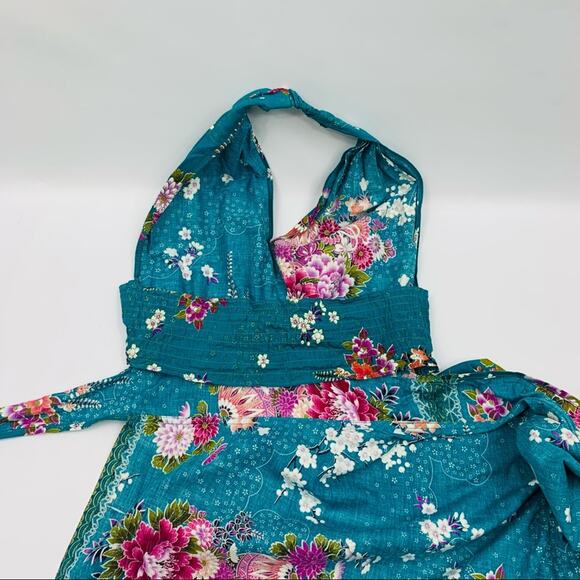 Antoine Akoplan Paris Halter Wrap Dress - Picture 7 of 11